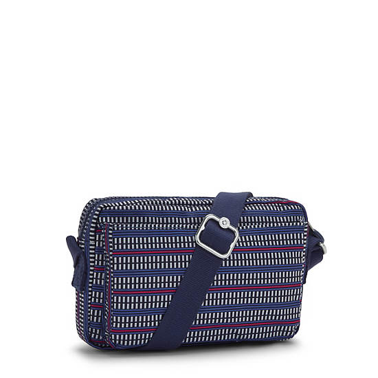 Torba Crossbody Kipling Abanu Printed Niebieskie | PL 2178RV